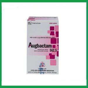 Thuốc Augbactam 562,5 điều trị nhiễm khuẩn đường hô hấp trên và tiết niệu (12 gói x 3.2g)