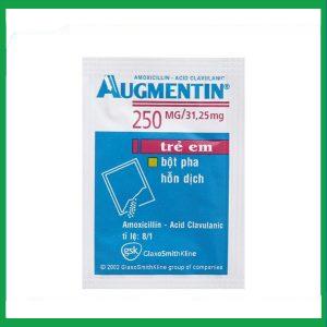 Nhà Thuốc Thành Hương - Bột Augmentin 250mg/31.25mg GSK điều trị nhiễm khuẩn (12 gói) 1 Nhà Thuốc Thành Hương - Augmentin 250mg 3125mg 2