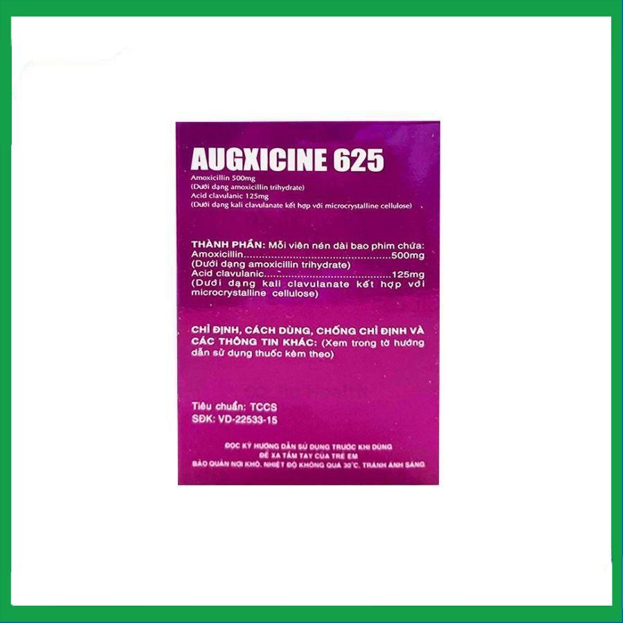 Augxicine-625-1.jpg Nhà Thuốc Thành Hương - Augxicine 625 1