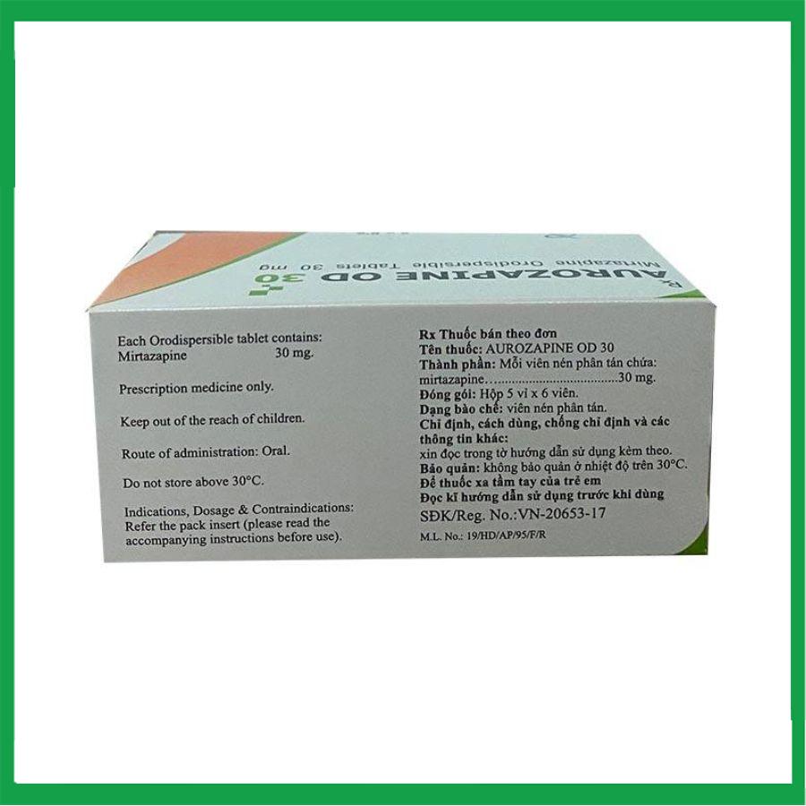 Aurozapine-OD-302.jpg Nhà Thuốc Thành Hương - Aurozapine OD 302