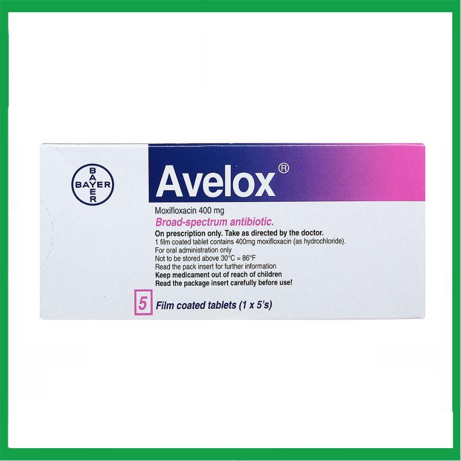 Avelox-400mg.jpg Nhà Thuốc Thành Hương - Avelox 400mg