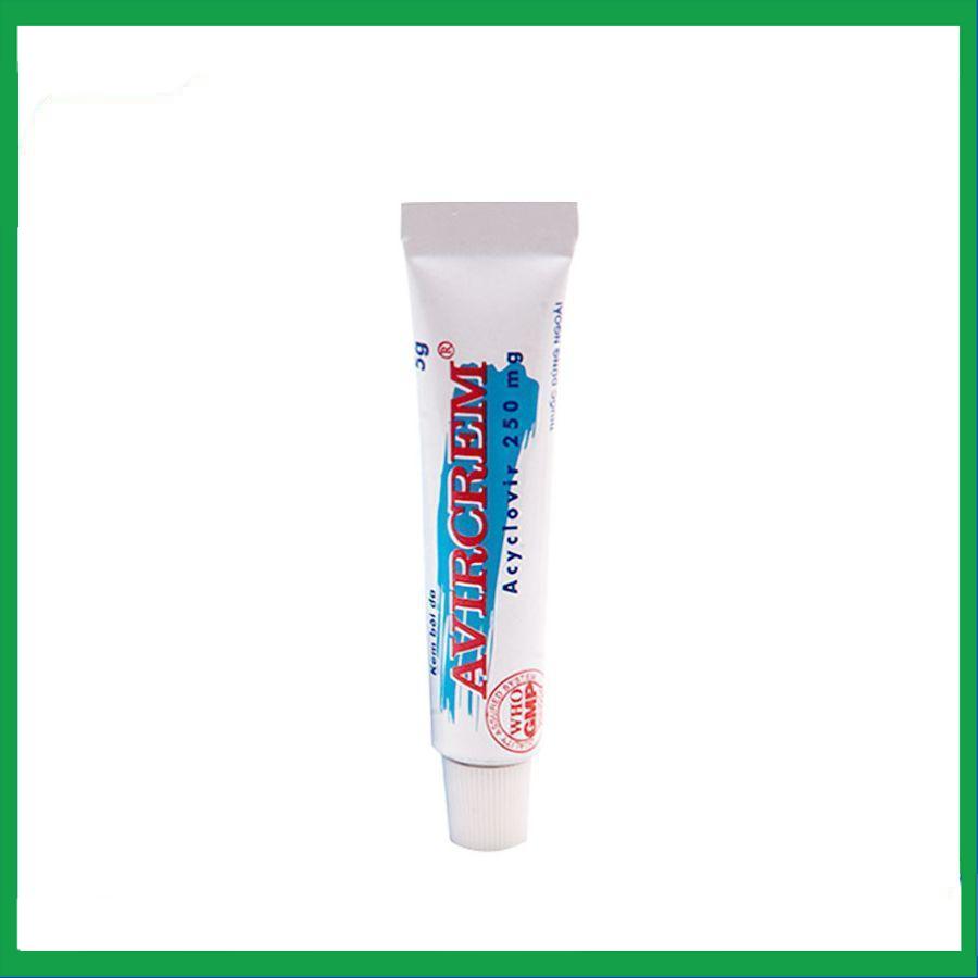 Avircrem-250mg.jpg Nhà Thuốc Thành Hương - Avircrem 250mg