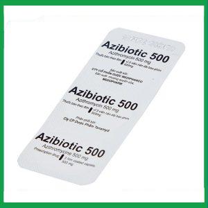 Nhà Thuốc Thành Hương - Thuốc Azibiotic 500 điều trị nhiễm khuẩn (2 vỉ x 3 viên) 2 Nhà Thuốc Thành Hương - Azibiotic 3