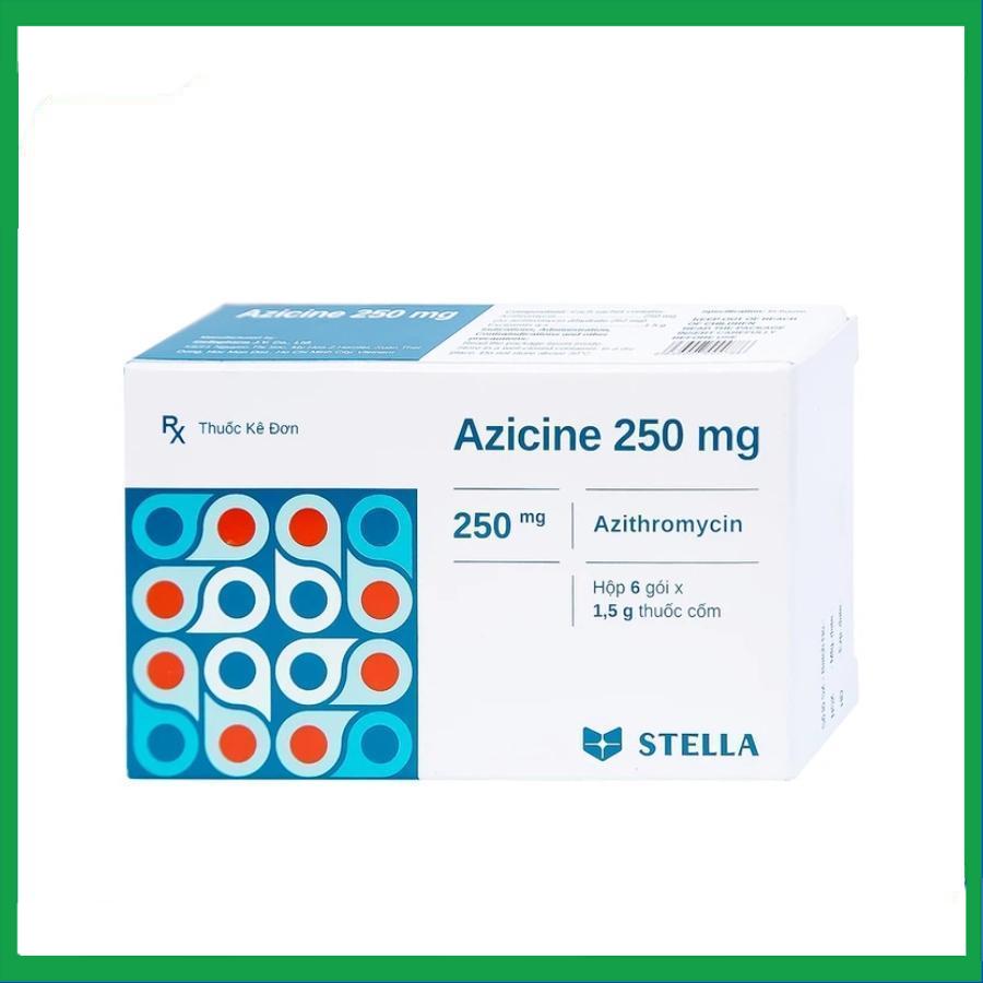 Azicine-250mg.jpg Nhà Thuốc Thành Hương - Azicine 250mg