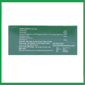 Nhà Thuốc Thành Hương - Thuốc Azintal Forte điều trị đầy hơi, khó tiêu, chướng bụng (10 vỉ x 10 viên) 2 Nhà Thuốc Thành Hương - Azintal Forte 2