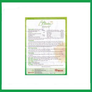 Nhà Thuốc Thành Hương - Viên uống Bảo Xuân Gold bổ sung phytoestrogen, cân bằng nội tiết tố nữ (3 vỉ x 10 viên) 1 Nhà Thuốc Thành Hương - BX2