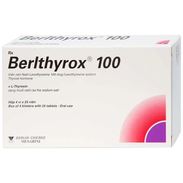 Berlthyrox-100.webp Nhà Thuốc Thành Hương - Berlthyrox 100