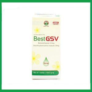 Dung dịch Best GSV trị hen phế quản mạn tính, viêm phế quản (50ml)