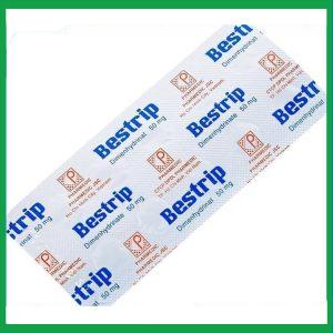Nhà Thuốc Thành Hương - Thuốc Bestrip 50mg trị các chứng buồn nôn do say tàu xe (3 vỉ x 10 viên) 2 Nhà Thuốc Thành Hương - Bestrip 3