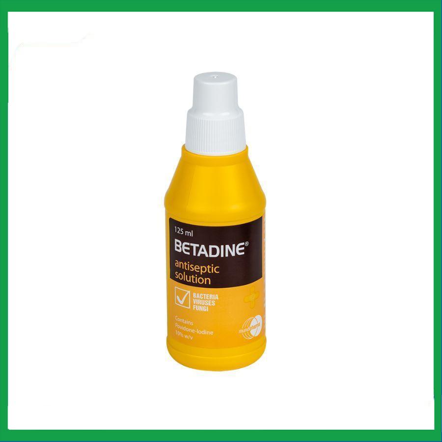 Betadine-Antiseptic-Sol-125ml.1.jpg Nhà Thuốc Thành Hương - Betadine Antiseptic Sol 125ml.1