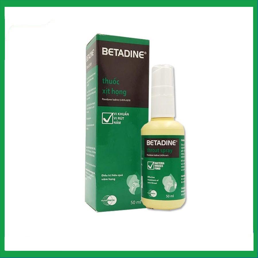 Betadine-Throat-Spray.jpg Nhà Thuốc Thành Hương - Betadine Throat Spray