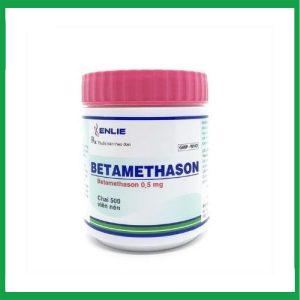 Thuốc chống viêm, dị ứng Betamethason 0,5mg Enlie