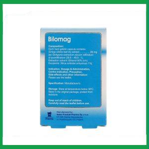 Nhà Thuốc Thành Hương - Thuốc Bilomag 80mg điều trị suy tuần hoàn não, giảm chú ý tập trung (6 vỉ x 10 viên) 1 Nhà Thuốc Thành Hương - Bilomag 2