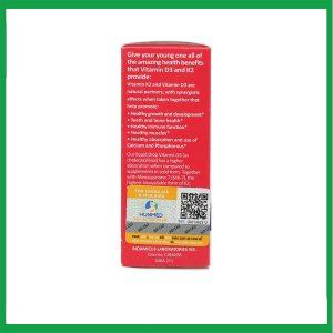 Nhà Thuốc Thành Hương - Dung dịch Bioamicus D3 K2 Canada hỗ trợ tốt cho xương, răng của bé (10ml) 2 Nhà Thuốc Thành Hương - Bioamicus D3 K2 2