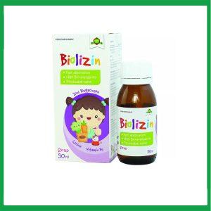 Siro Biolizin tăng cường sức đề kháng cho cơ thể (50ml)