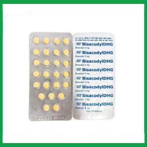 Nhà Thuốc Thành Hương - Thuốc Bisacodyl điều trị táo bón, thải sạch ruột (4 vỉ x 25 viên) 1 Nhà Thuốc Thành Hương - Bisacodyl 2