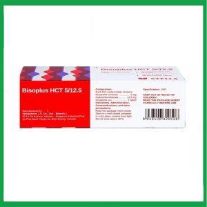 Nhà Thuốc Thành Hương - Thuốc Bisoplus HCT 5/12.5 Stella điều trị tăng huyết áp (3 vỉ x 10 viên) 2 Nhà Thuốc Thành Hương - Bisoplus HCT 5 12.51