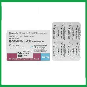 Nhà Thuốc Thành Hương - Thuốc Bluemoxi 400mg Bluepharma điều trị nhiễm khuẩn (7 viên) 2 Nhà Thuốc Thành Hương - Bluemoxi1