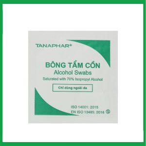 Nhà Thuốc Thành Hương - Bông tẩm cồn Alcohol Swabs Tanaphar làm sạch và khử trùng da trước khi tiêm (100 miếng) 1 Nhà Thuốc Thành Hương - Bong tam con Tanaphar 2