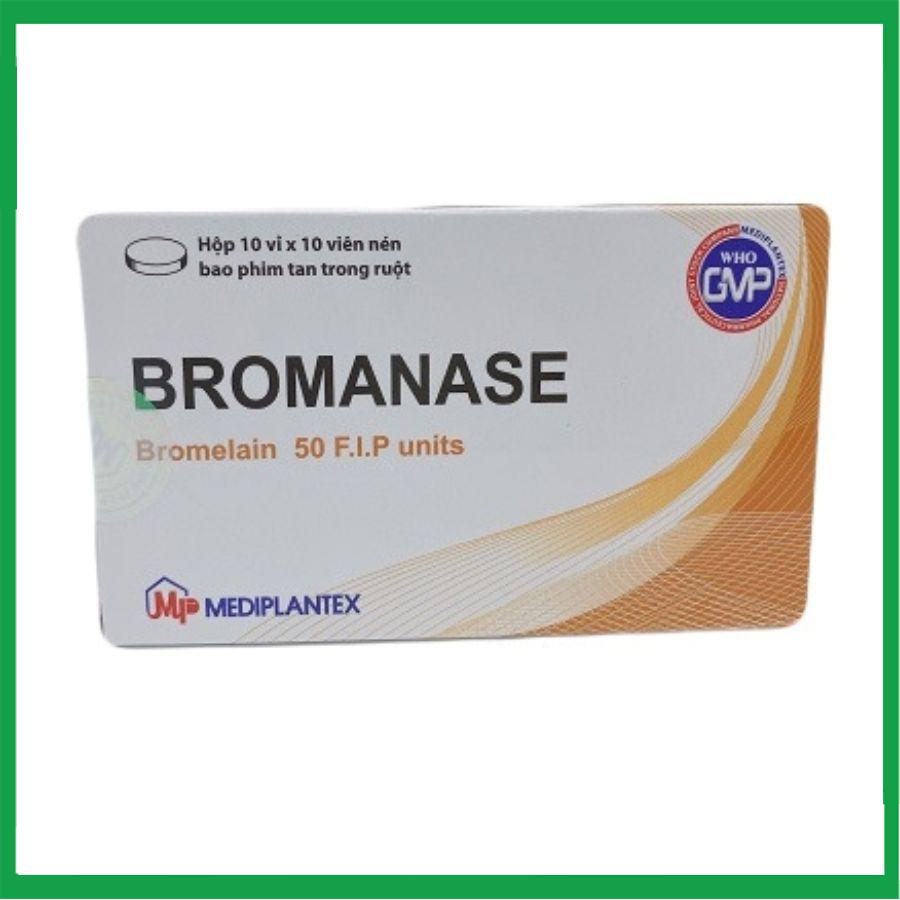 Bromanase-50mg.jpg Nhà Thuốc Thành Hương - Bromanase 50mg