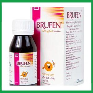 Hỗn dịch uống Brufen Abbott giảm đau, hạ sốt 60ml