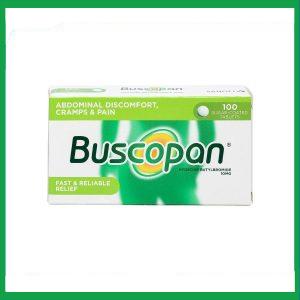 Thuốc Buscopan Boehringer giảm co thắt cơ trơn đường sinh dục, tiết niệu, đường tiêu hóa (5 vỉ x 20 viên)