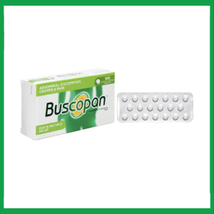 Nhà Thuốc Thành Hương - Thuốc Buscopan Boehringer giảm co thắt cơ trơn đường sinh dục, tiết niệu, đường tiêu hóa (5 vỉ x 20 viên) 1 Nhà Thuốc Thành Hương - Buscopan 10mg2