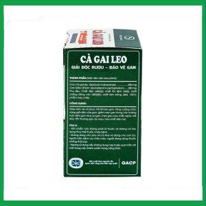 Nhà Thuốc Thành Hương - Viên uống Cà Gai Leo Tuệ Linh bảo vệ và phục hồi tế bào gan, giải độc gan (60 viên) 4 Nhà Thuốc Thành Hương - Ca Gai Leo Tue Linh3