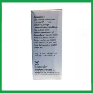 Nhà Thuốc Thành Hương - Thuốc Calcergy điều trị và phòng ngừa bệnh gout cấp tính(Hộp 1 vỉ x 10viên) 1 Nhà Thuốc Thành Hương - Calcergy2