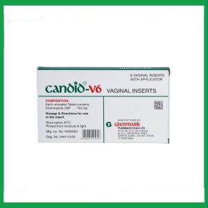 Nhà Thuốc Thành Hương - Viên đặt âm đạo Candid-V6 điều trị nhiễm Candida âm hộ, âm đạo (1 vỉ x 6 viên) 1 Nhà Thuốc Thành Hương - Candid 2