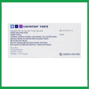 Nhà Thuốc Thành Hương - Cavinton Forte2