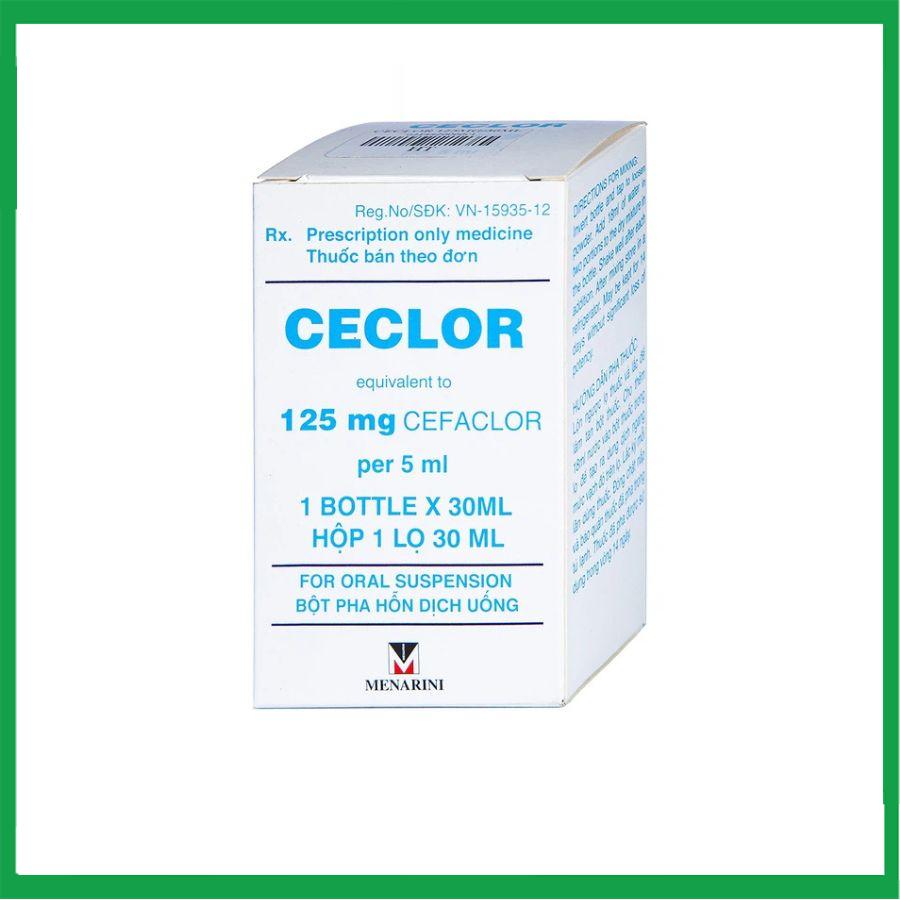 Ceclor-125mg.jpg Nhà Thuốc Thành Hương - Ceclor 125mg
