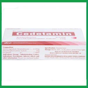 Nhà Thuốc Thành Hương - Cedetamin 2