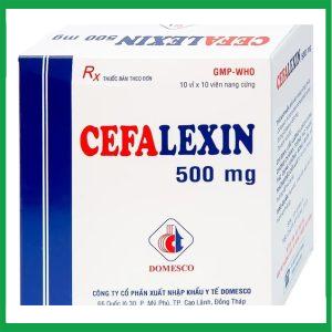 Thuốc Cefalexin 500mg Domesco điều trị nhiễm khuẩn