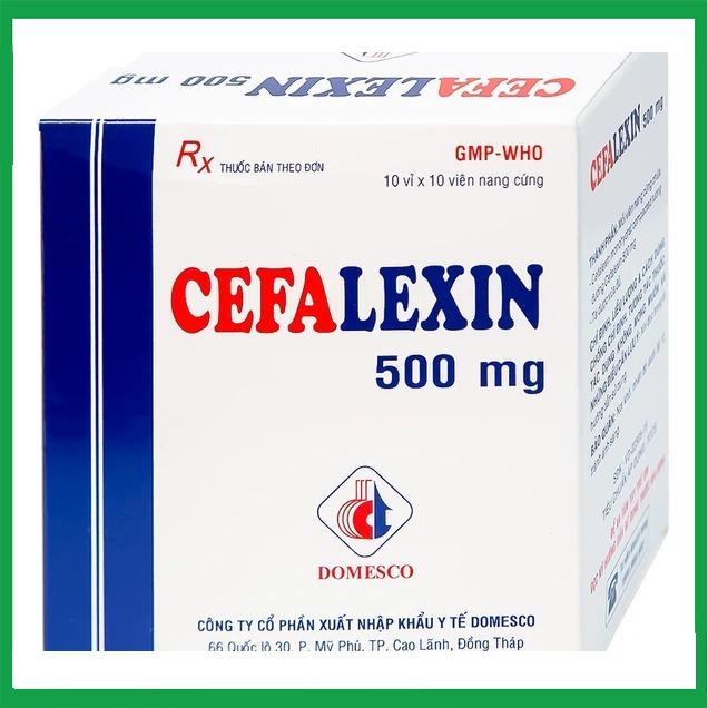 Cephalexin-500mg-Domesco.jpg Nhà Thuốc Thành Hương - Cephalexin 500mg Domesco