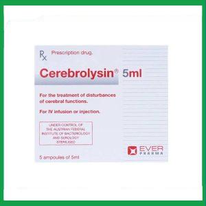 Thuốc tiêm Cerebrolysin 5ml điều trị rối loạn trí nhớ, sa sút trí tuệ (1 vỉ x 5 ống x 5ml)