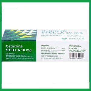Nhà Thuốc Thành Hương - Thuốc Cetirizine 10mg giảm viêm mũi dị ứng, mày đay (5 vỉ x 10 viên) 3 Nhà Thuốc Thành Hương - Cetirizine 2