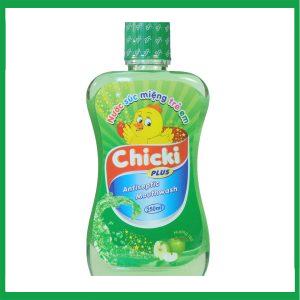 Nhà Thuốc Thành Hương - Nước súc miệng Chicki trẻ em New 250ml 3 Nhà Thuốc Thành Hương - Chicki tre em tao e1714645456913