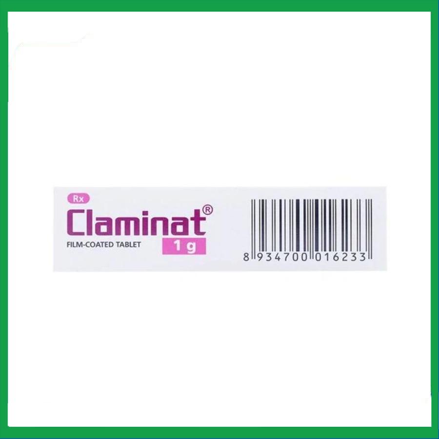 Claminat-1g-2.jpg Nhà Thuốc Thành Hương - Claminat 1g 2
