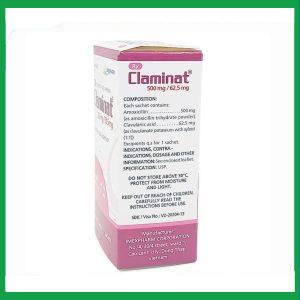 Nhà Thuốc Thành Hương - Thuốc bột Claminat IMP 500mg/62.5mg điều trị nhiễm khuẩn (12 gói) 1 Nhà Thuốc Thành Hương - Claminat 500mg 625 2