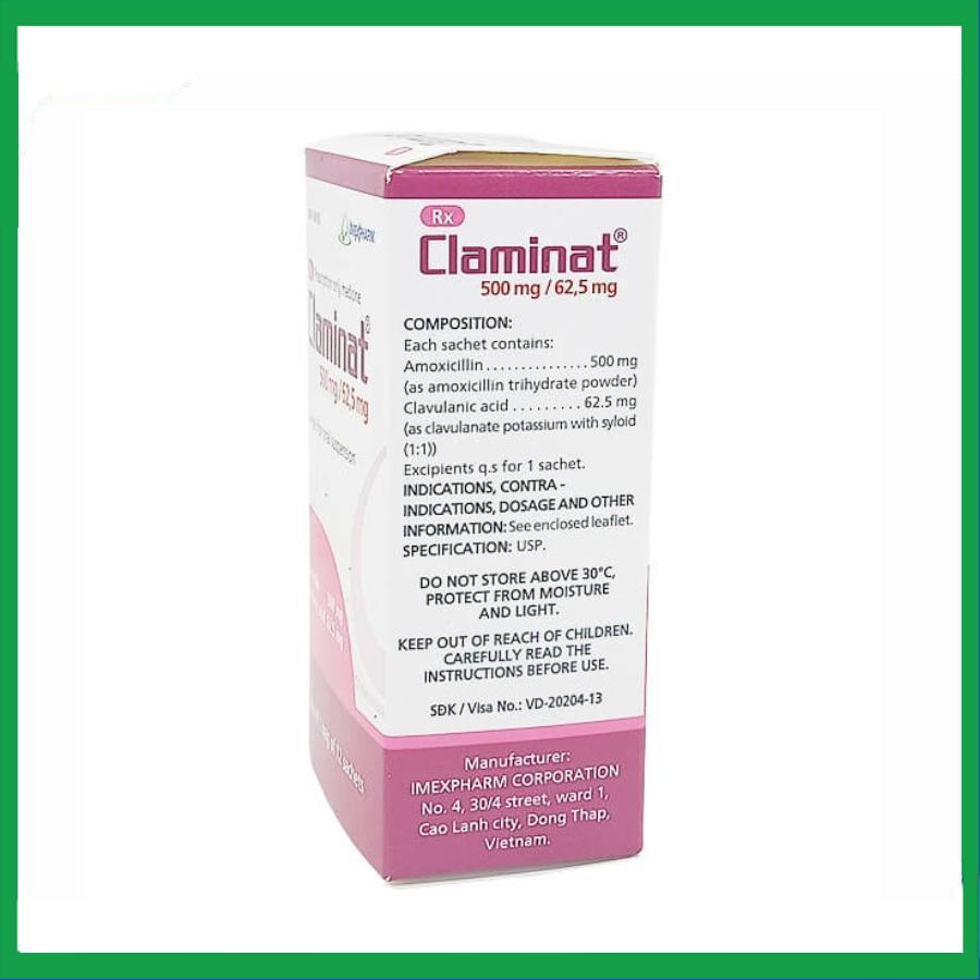 Claminat-500mg_625-2.jpg Nhà Thuốc Thành Hương - Claminat 500mg 625 2