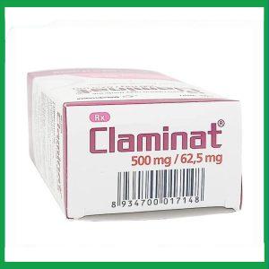 Nhà Thuốc Thành Hương - Thuốc bột Claminat IMP 500mg/62.5mg điều trị nhiễm khuẩn (12 gói) 2 Nhà Thuốc Thành Hương - Claminat 500mg 625 3