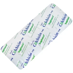 Nhà Thuốc Thành Hương - Thuốc Colchicin 1mg Traphaco phòng tái phát viêm khớp do gút và điều trị dài ngày bệnh gút (1 vỉ x 20 viên) 5 Nhà Thuốc Thành Hương - Colchicin 1mg Traphaco 5
