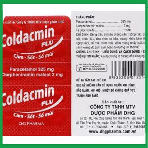 Nhà Thuốc Thành Hương - Thuốc trị cảm cúm Coldacmin Flu 2 Nhà Thuốc Thành Hương - Coldacmin1