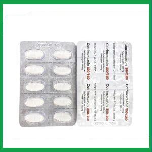 Nhà Thuốc Thành Hương - Thuốc Cotrimoxazole 800/160 Stella điều trị nhiễm khuẩn (10 vỉ x 10 viên) 2 Nhà Thuốc Thành Hương - Cotrimoxazole 800 16 3