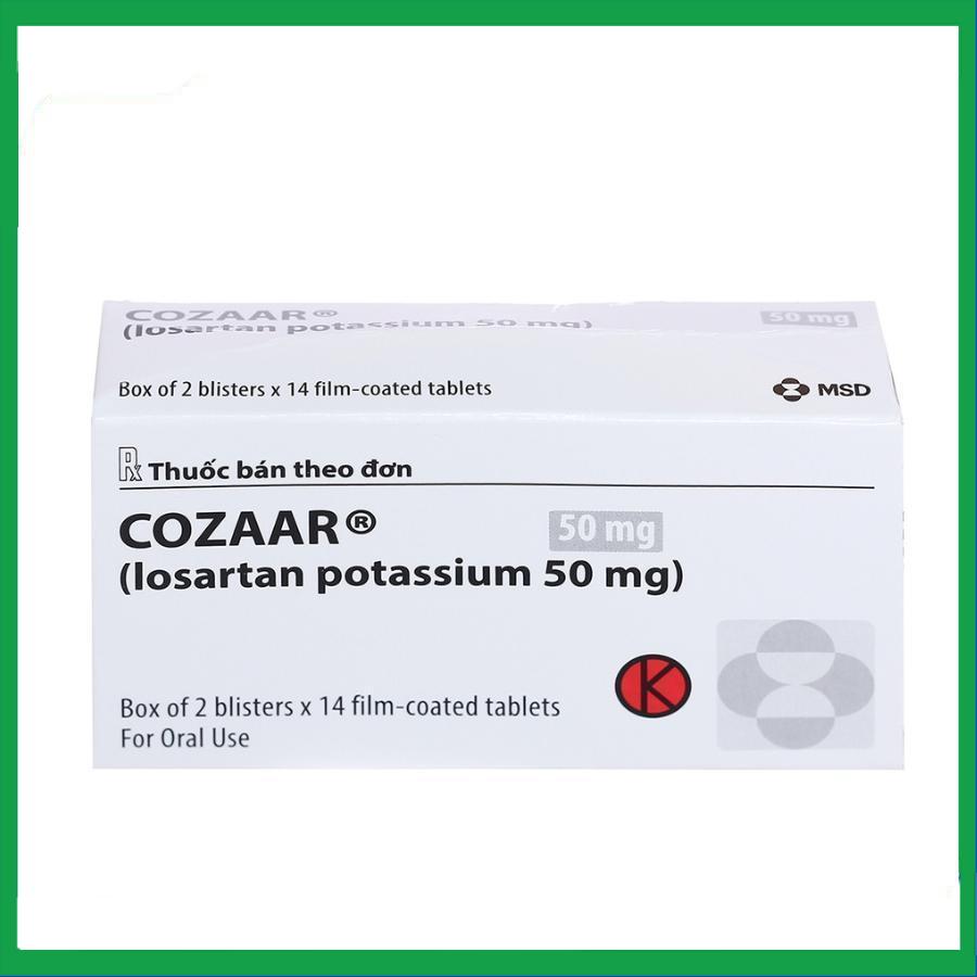 Cozaar-50mg.jpg Nhà Thuốc Thành Hương - Cozaar 50mg