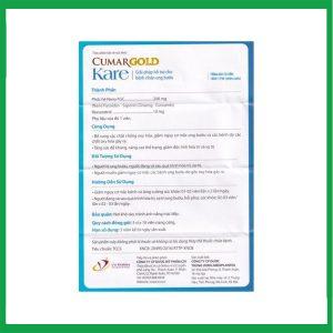 Nhà Thuốc Thành Hương - Cumar gold Kare 2
