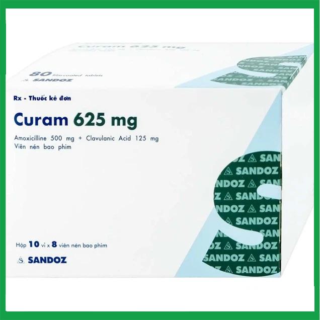 Curam-625mg.jpg Nhà Thuốc Thành Hương - Curam 625mg