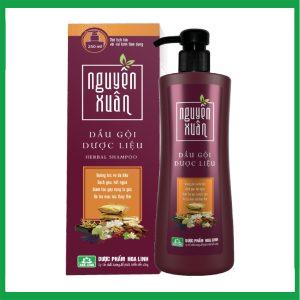 Dầu gội dược liệu Nguyên Xuân (màu nâu) ( Chai 450ml)