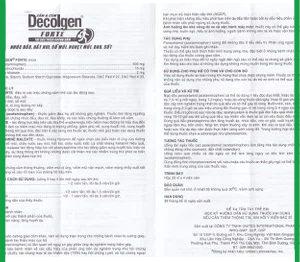 Nhà Thuốc Thành Hương - Thuốc Decolgen Forte United điều trị viêm mũi dị ứng 1 Nhà Thuốc Thành Hương - Decolgen3